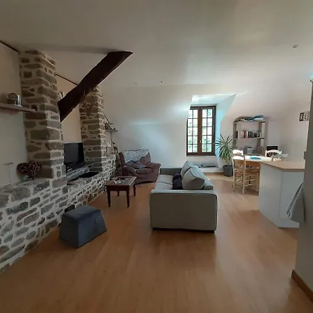 Ferienwohnung Vue Sur Le Port De Dinan Exterior foto